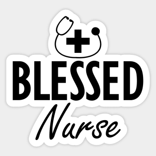 Blessed Nurse Sticker
